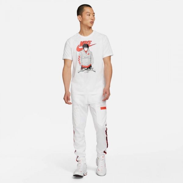 Футболка Nike M NSW TEEAir MANGA FUTURA MAN DC9101-100 р.S білий