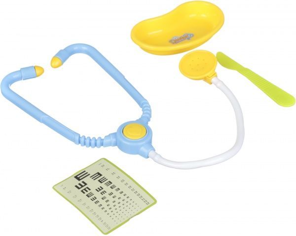 Ігровий набір лікаря у валізі 12 предметів блакитний 660-14