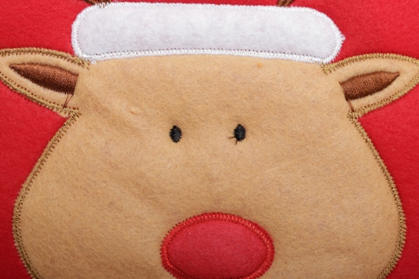 Декор настінний шкарпетка Новорічна для подарунків 40x26 см в асортименті 