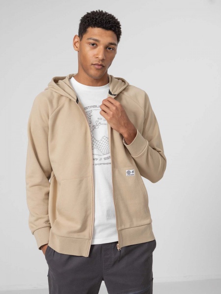 Джемпер 4F SWEATSHIRT BLM011 H4Z22-BLM011-82S р. M бежевый