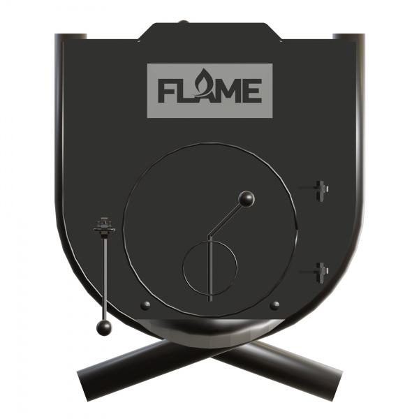 Печь калориферная FLAME FLM 012 с варочной поверхностью 12кВт 