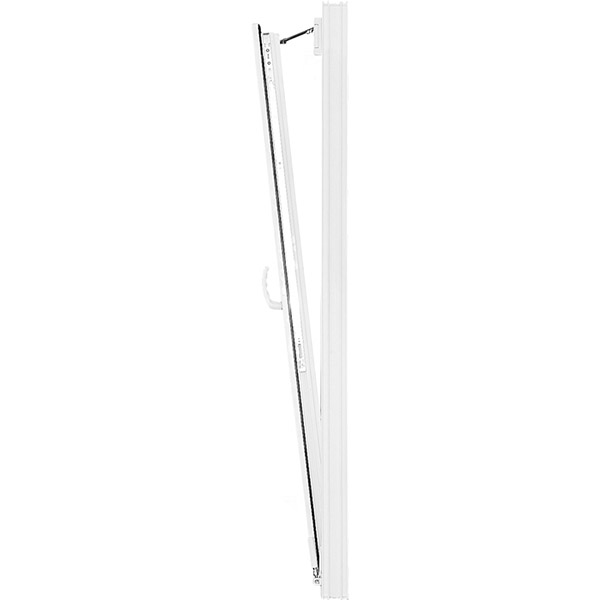 Окно поворотно-откидное ALMplast 60 880x1350 мм правое однокамерный стеклопакет 24 мм