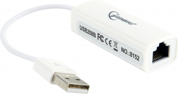 Адаптер Gembird NIC-U2-02 с USB