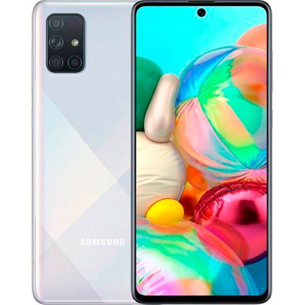 Смартфон Samsung Galaxy SM-A715F A71 6/128 ZSU silver