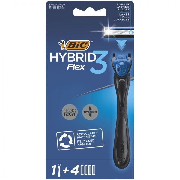 Бритва BIC Flex Hybrid 3 4 шт.