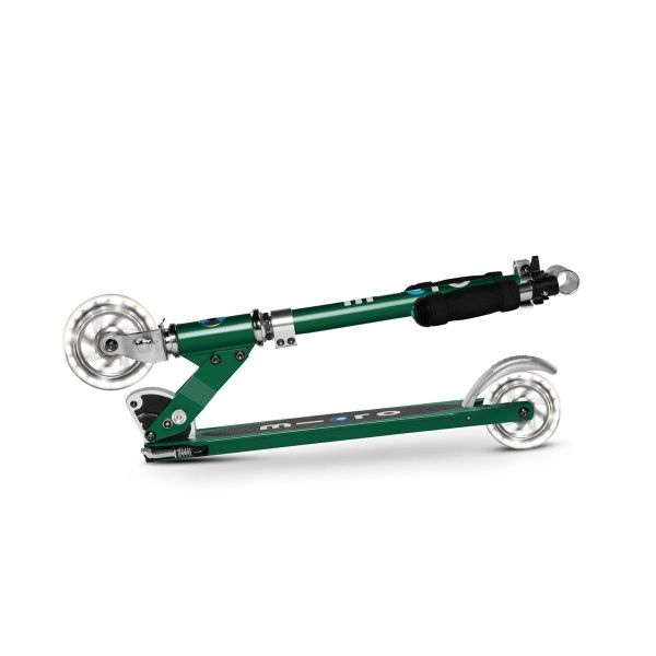 Самокат Micro Sprite LED зеленый 