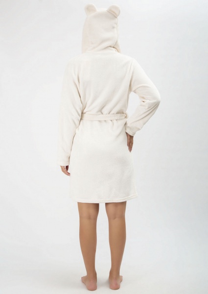 Халат женский Roksana 859/90003 р. XL белый молочный 