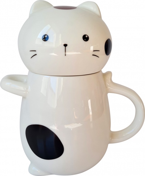 Чашка с крышкой Pretty Cat 400 мл A0520-JZ20S05A Astera