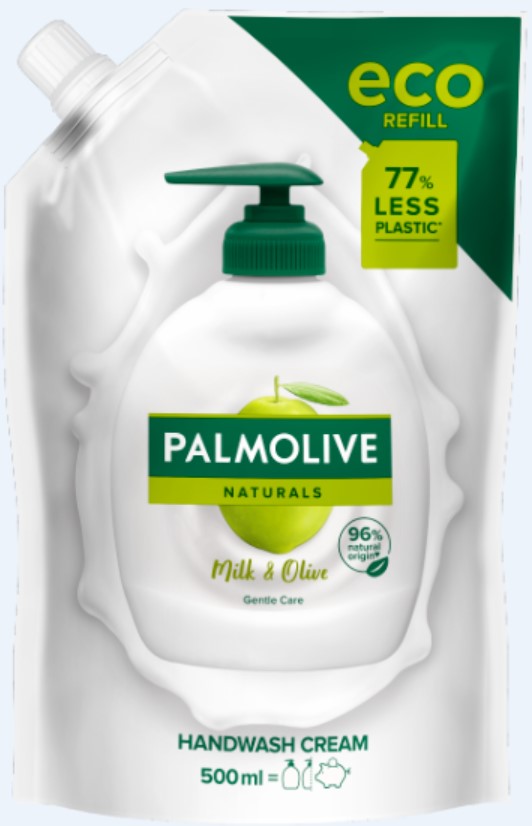 Мило рідке Palmolive Натурель Молочко та Оливка Інтенсивне зволоження 500 мл 530 г 12 шт./уп.