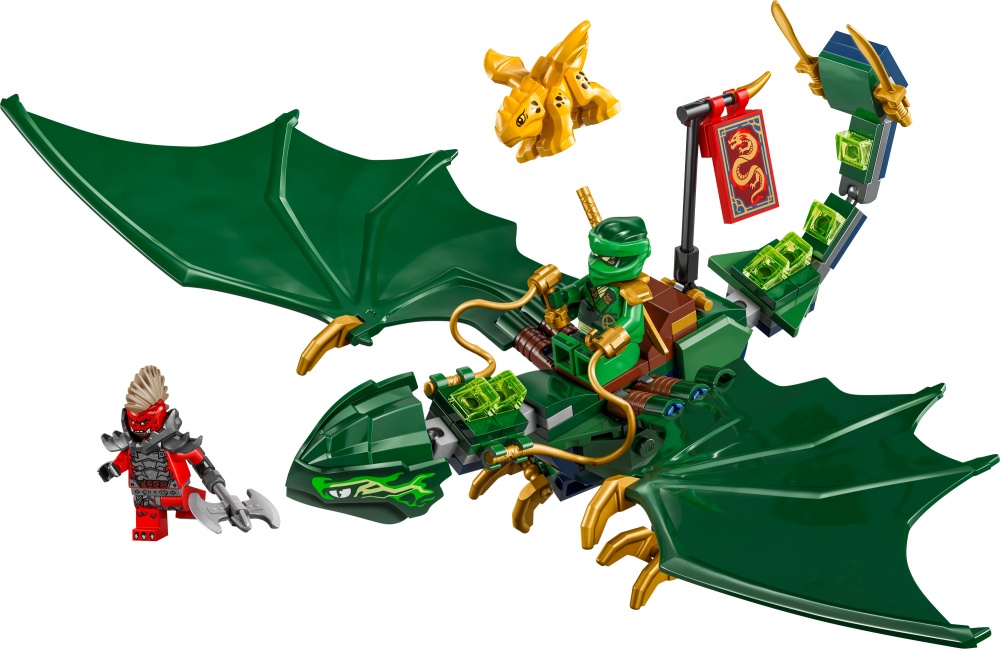 Конструктор LEGO NINJAGO Зеленый лесной дракон Ллойда 71829