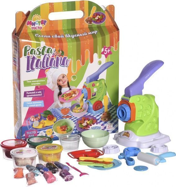 Набір для ліплення Strateg Містер тісто - паста Італія