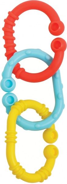 Прорезыватель Playgro Кольца разноцветные 15 408
