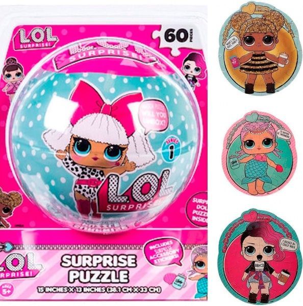 Пазл Spin Master Кукла L.O.L. Surprise со стикерами для украшения