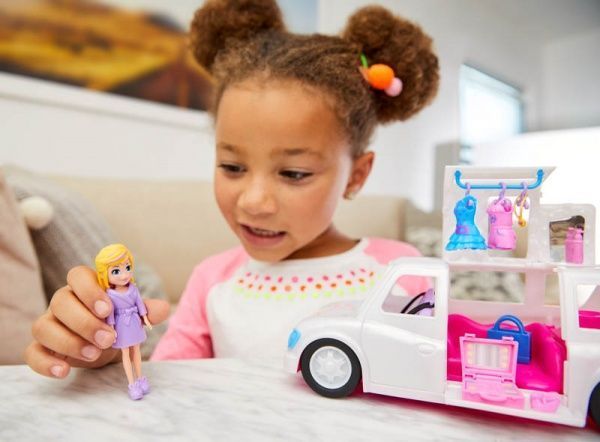 Игровой набор Polly Pocket Полли с транспортом