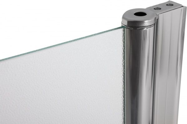 Штора для душа Korra K 792 1 80x140 стеклянная хром матовый