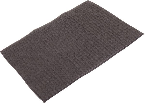 Килимок для сушіння посуду 38х50 см сіра клітина UP! (Underprice)