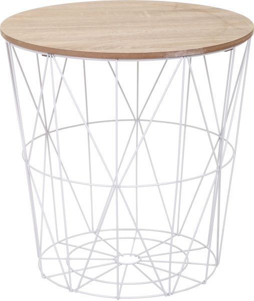 Стол-корзина Сканди Oak 39х39х42 см 