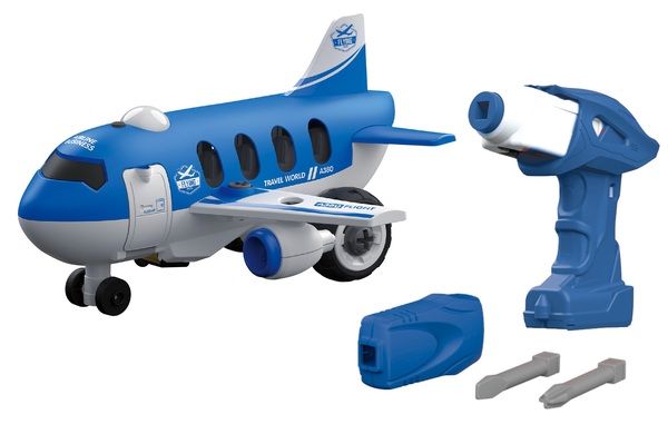 Игровой набор DIY Spatial Creativity Конструктор Самолет с электрическим двигателем CJ-1379247