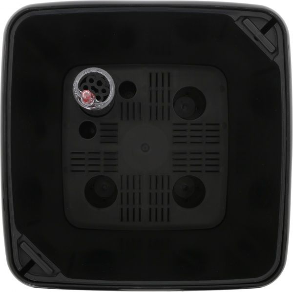 Горшок пластиковый Plastkon Flower Lover Quadrato черный квадратный 19,8л черный 