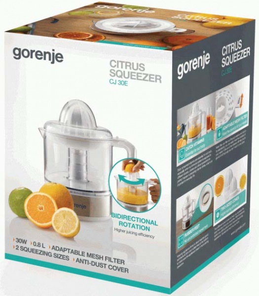 Соковыжималка для цитрусовых Gorenje CJ30E 
