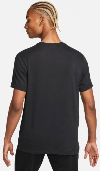 Футболка Nike DF FC TEE WHITESPACE FD0039-010 р.L чорний
