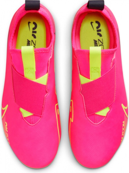 Бутсы Nike JR. ZOOM MERCURIAL VAPOR 15 ACADEMY MG DJ5617-605 р.35,5 розовый
