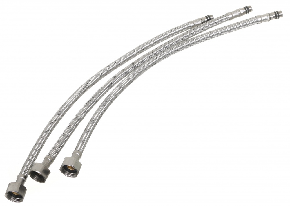 Змішувач для кухні ScandiSPA з гнучким виливом і підключенням до фільтру нержавіюча сталь