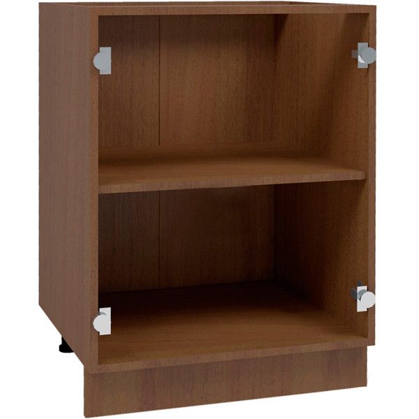 Тумба нижня МС Дуб родос Н 60/82/52 горіх лісовий рамковий Грейд