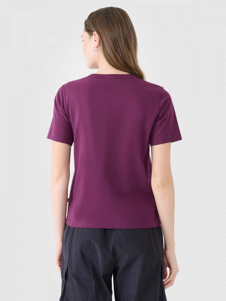 Футболка 4F TSHIRT F1991 4FWSS25TTSHF1991-50S р.XS фиолетовый