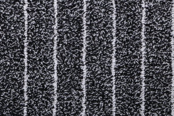 Полотенце махровое 40x70 см черный с рисунком 