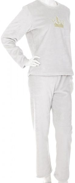 Піжама жіноча з короною р. XL сірий 