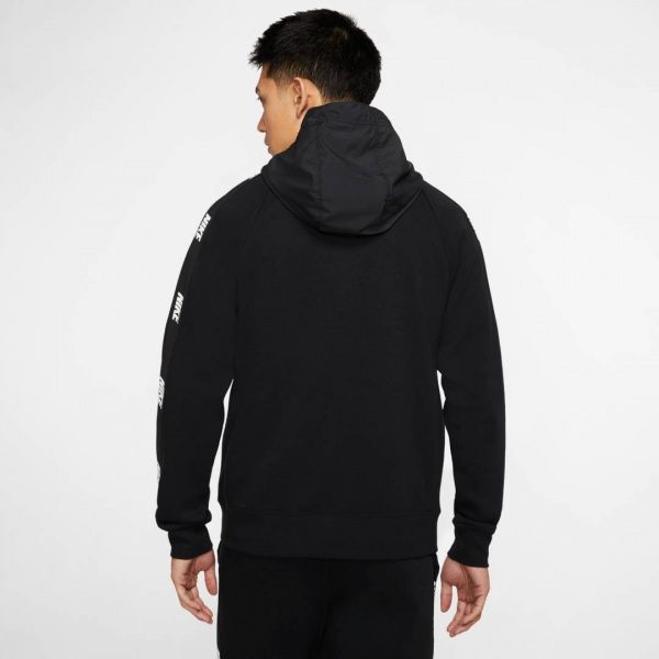 Джемпер Nike M NSW CE HOODIE FZ BB HYBRID CJ4415-010 р. L чорний