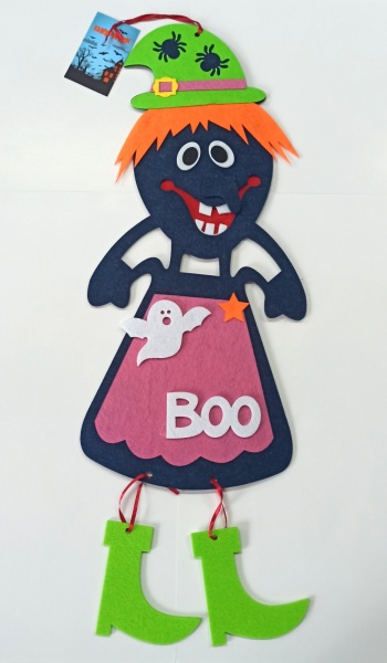 Подвес из фетра 3 мм Баба Яга Аплі-Краплі