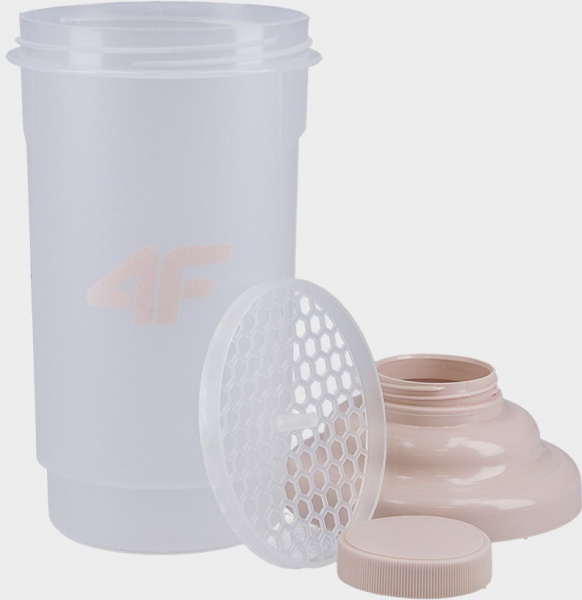 Бутылка для воды 4F SS23 4FSS23ABOTU008-10S 600 мл белый