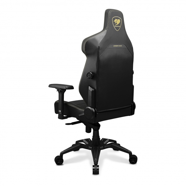 Кресло игровое Cougar Armor EVO Royal черный/золотой 