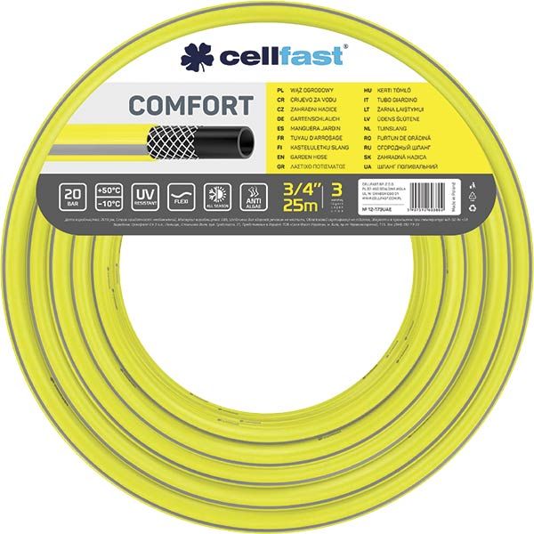 Шланг для поливу Cellfast Comfort 3/4 25 м