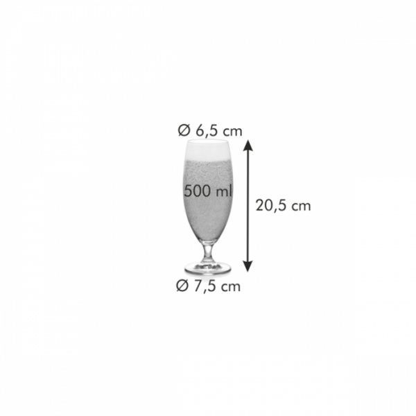 Бокал для пива Crema 306262 500 мл 1 шт. Tescoma 