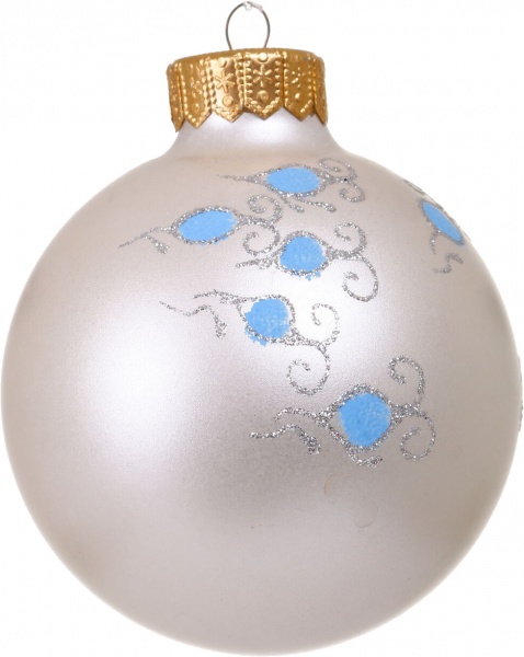 Куля новорічна Декор-престиж d 100 мм в асортименті