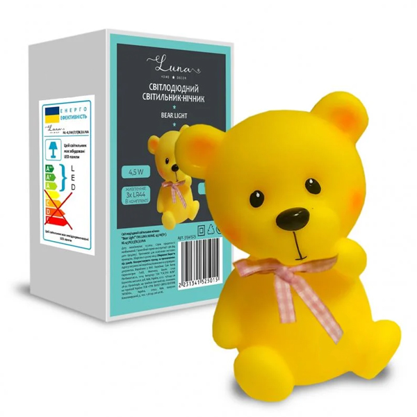 Світильник-нічник LED Luna 4,5 Вт NL-4,5W/27(BL)