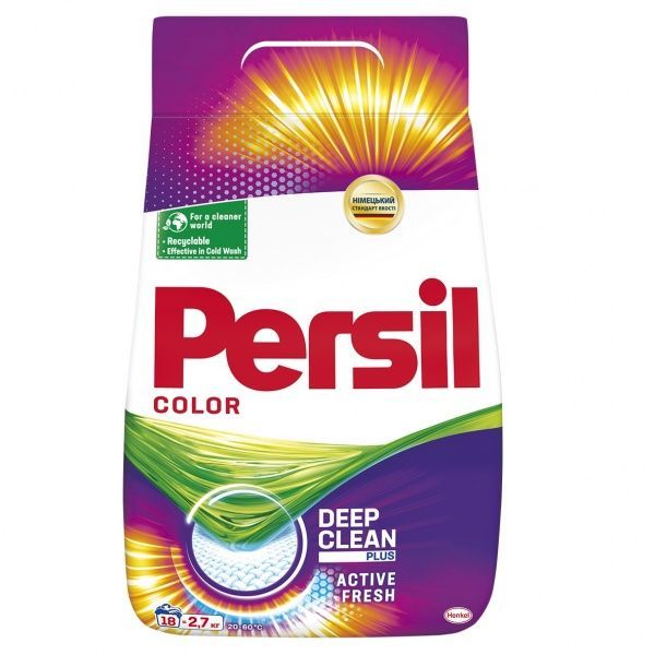 Порошок для машинной и ручной стирки Persil Колор 2,7 кг 