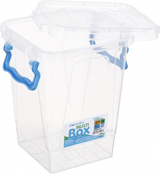Контейнер для зберігання з ручками високий № 6 DIOMEDEA