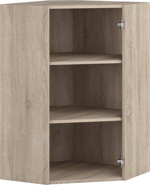 Шкаф верхний Грейд угловой (стандарт) 600x927x600 мм дуб сонома 