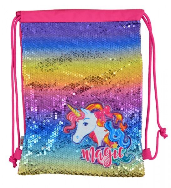 Сумка-мішок YES DB-11 Unicorn 40x30 см карамельне яблуко (555512) 