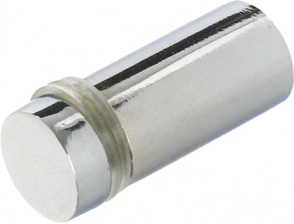 Держатель для стекла дистанционный KR STK 1B 12х25 мм хром 2 шт./уп. DC