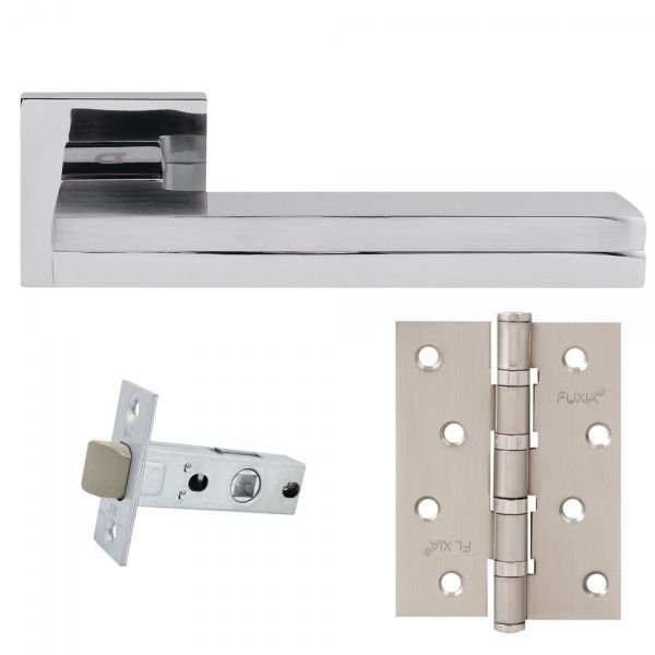 Комплект RDA Domino 256 SC 6-45 полированный хром с петлями