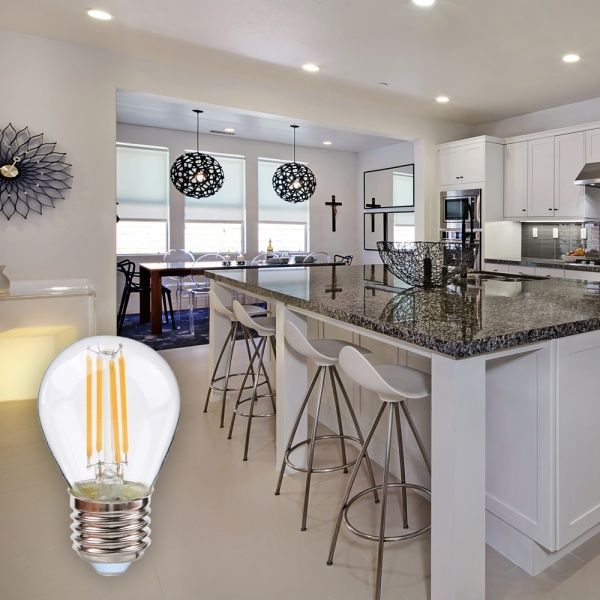 Лампа светодиодная FIL Deco G45 4,5 Вт E27 4000 К 220 В прозрачная LB-657 