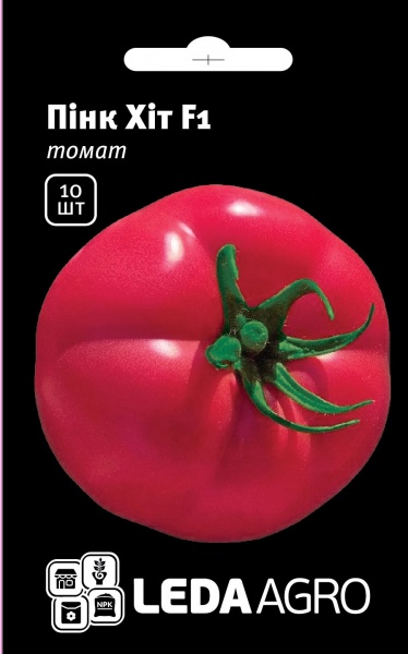 Насіння LedaAgro томат Пінк Хіт F1 10 шт. (4820119796139)