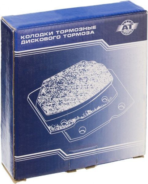 Колодки гальмівні AT для Chevrolet Aveo 1.5/1.6 (96534653) AT 4653-200BP 