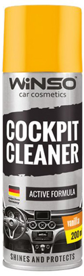 Полироль для приборной панели Cockpit Cleaner WINSO ваниль 200 мл 820230