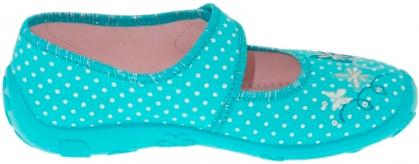 Капці для дівчаток Beck Magic р.32 бірюзовий 215256G32AB 